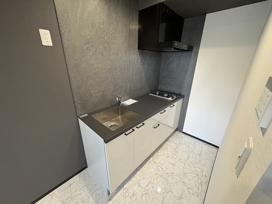 キッチン　イメージ画像　家具家電設置はありません