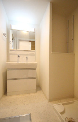 洗面設備　エミネンス堂ヶ芝　洗面脱衣所