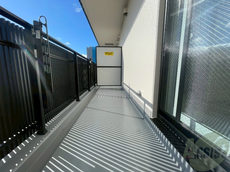 バルコニー　バルコニーです。洗濯物を干したり一息ついたりできますね！