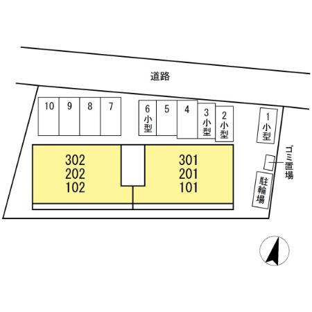 駐車場　BLISS COURTII