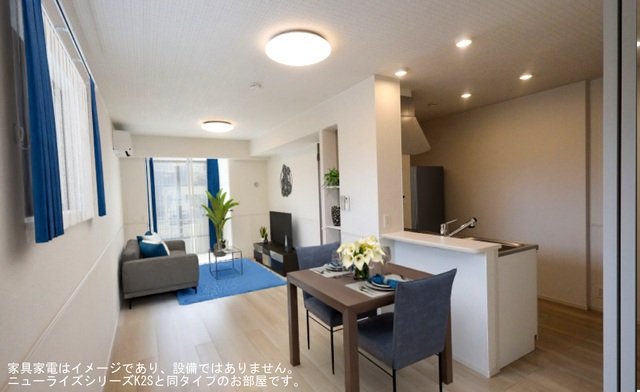 居室・リビング　同タイプのお部屋です（現況を優先します）