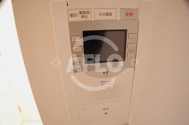 セキュリティ　プレサンス堺筋本町駅前　ＴＶ付モニターフォン