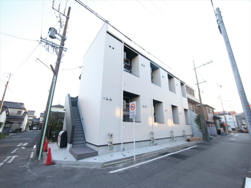 建物外観　外観　光インターネット無料　　家具家電ご用意できます