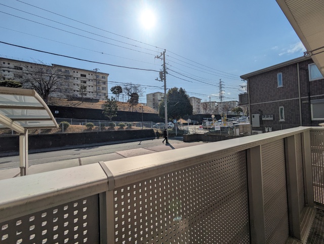 バルコニー　※クリーニング前（２０２６年２月１２日撮影）