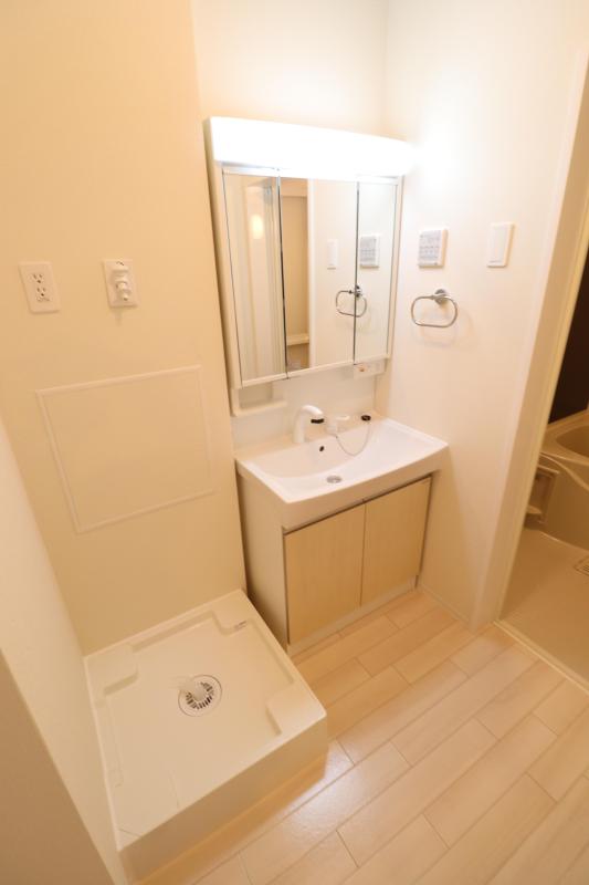 洗面設備　シャワー洗面台