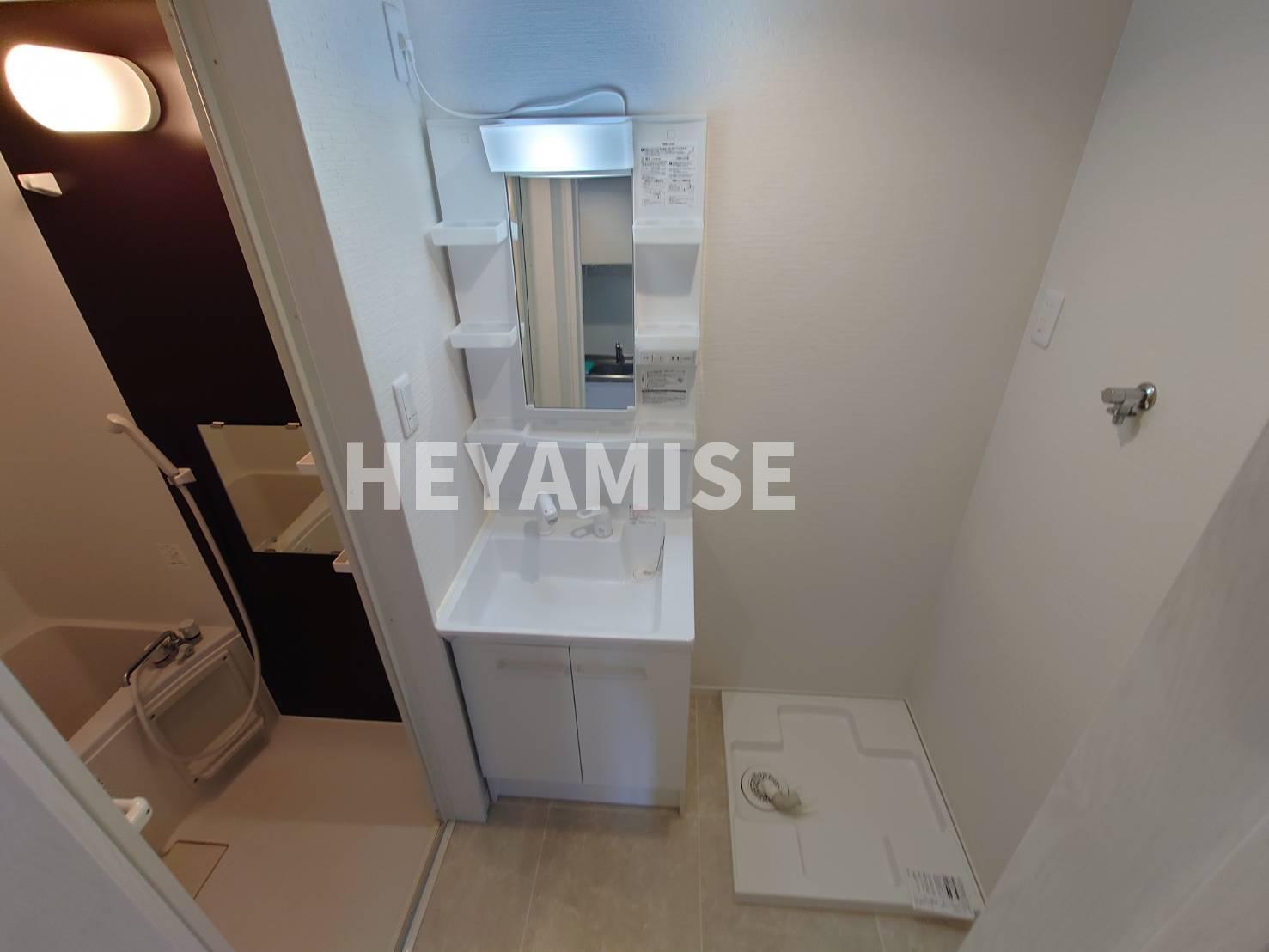 洗面設備　※室内画像は別号室のもの