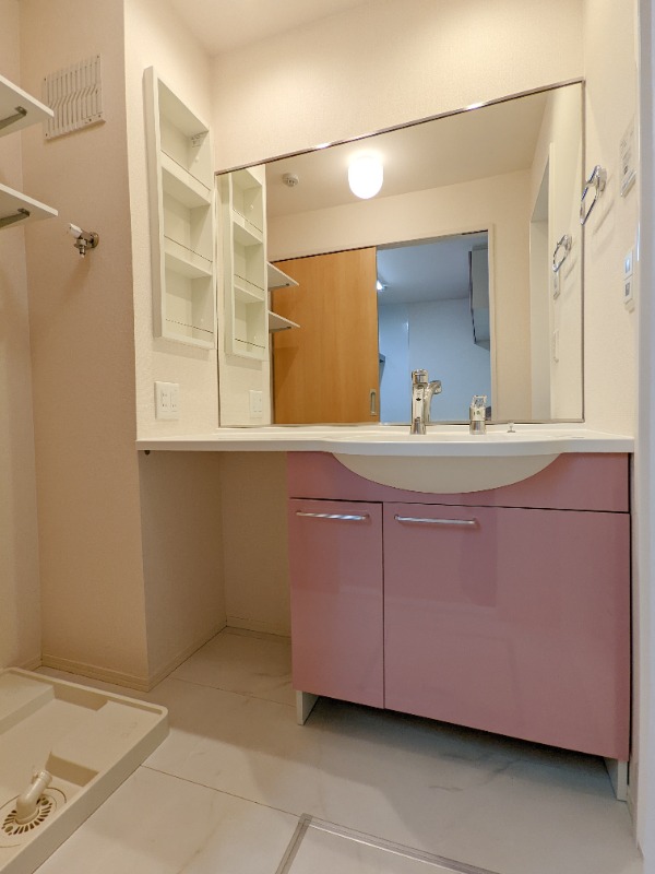 洗面設備　図面と現状に相違がある場合には現状を優先