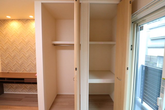 収納　たっぷりとした収納スペースです♪