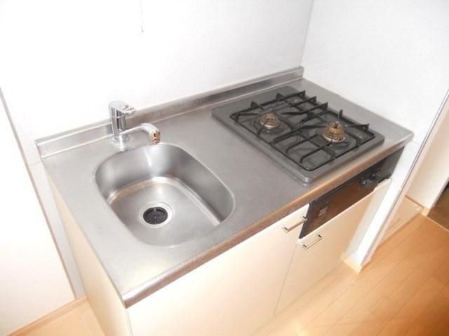 キッチン　★２口システムキッチンでお料理らくらく★