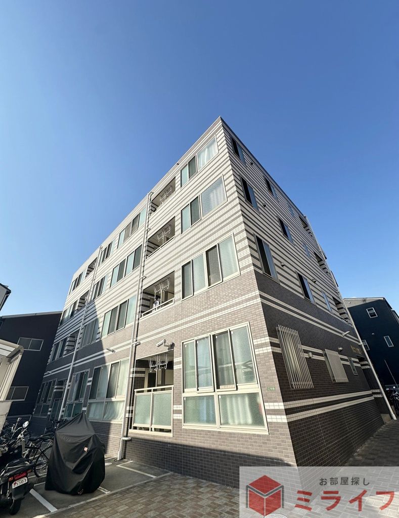 建物外観　シンプルでおしゃれな外観デザイン