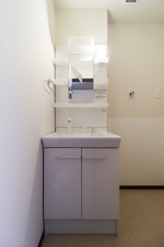 洗面設備　図面と現状に相違がある場合には現状を優先