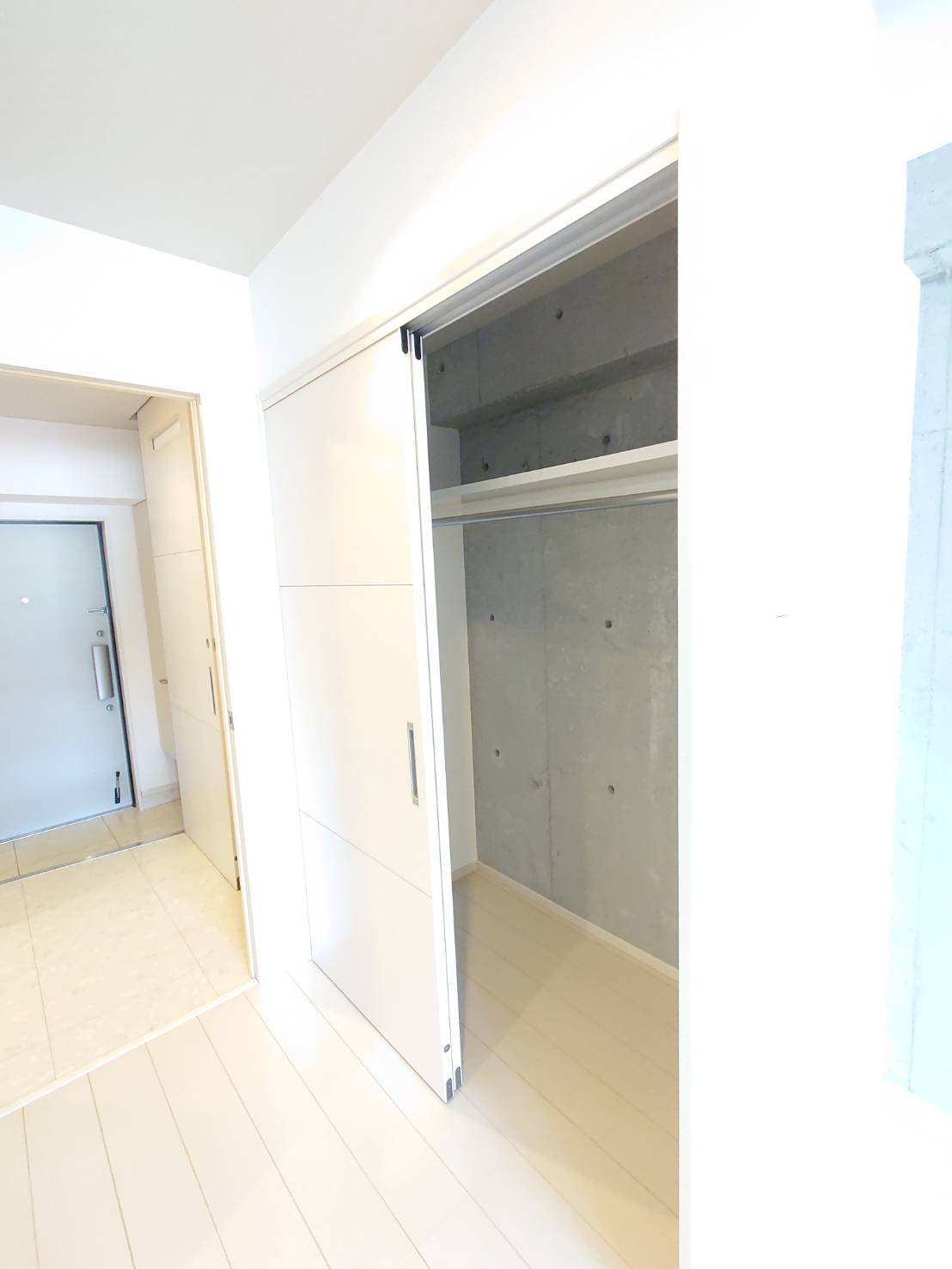 収納　リビングにもクローゼット