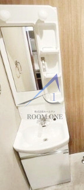 洗面設備　洗面台です。