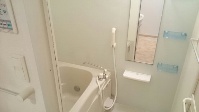 バス・シャワールーム　コンパクトで使いやすいお風呂です