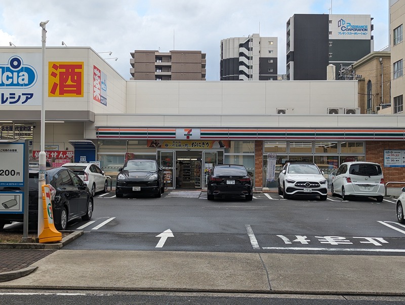 コンビニ　セブンイレブン 名古屋代官町店（コンビニ）まで312m