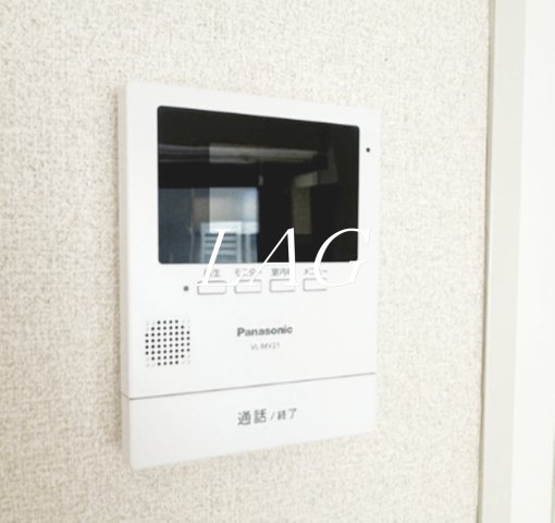 セキュリティ　モニター付きインターフォンです。