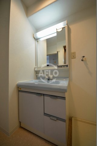 洗面設備　サンフラッツ東平　独立洗面台