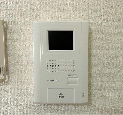 セキュリティ　モニター付きインターホン