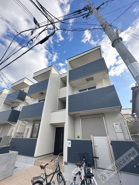 建物外観　お洒落でモダンな外観♪