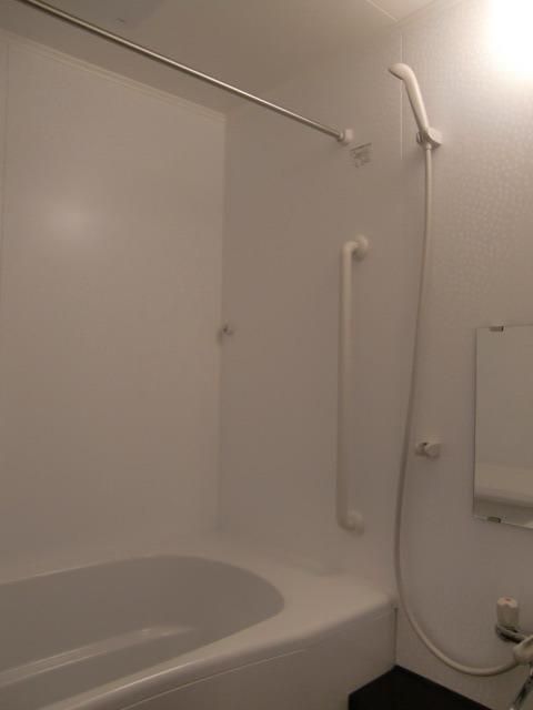 バス・シャワールーム　広めのバスルーム。