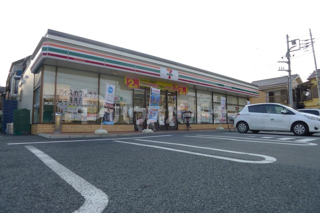 コンビニ　セブンイレブン足立辰沼東店（コンビニ）まで340m
