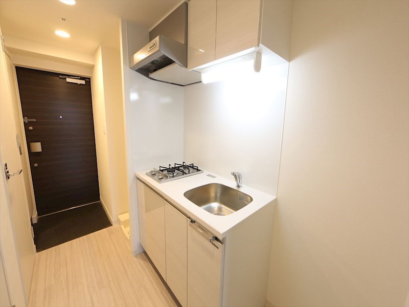 キッチン　システムキッチン（ガス2口コンロ付）