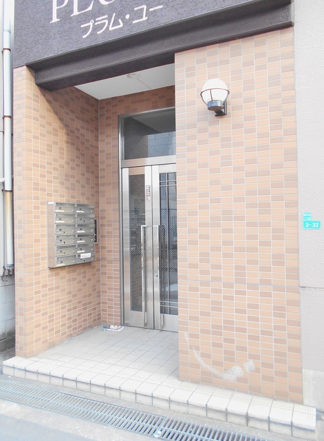 エントランス　カメラ付きのオートロック