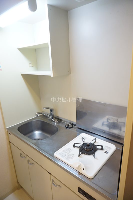 キッチン　ガスコンロ1基付きのキッチンです★