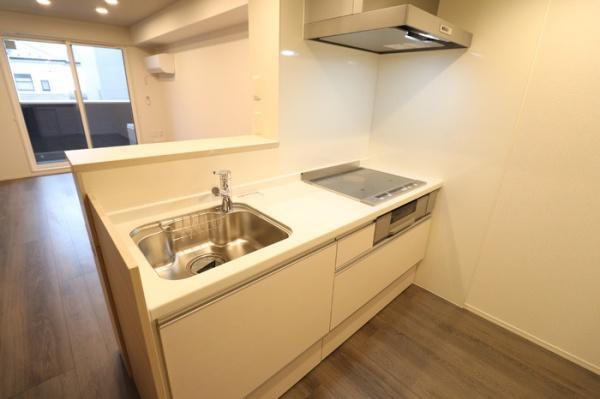 キッチン　カウンター付き！