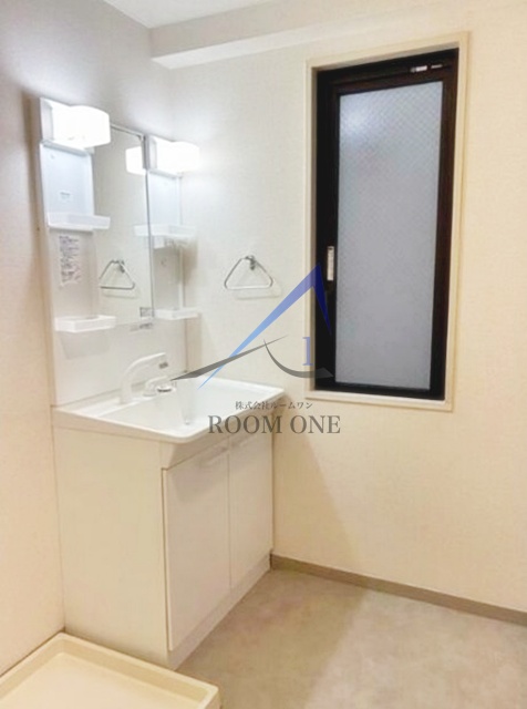 洗面設備　洗面台です。