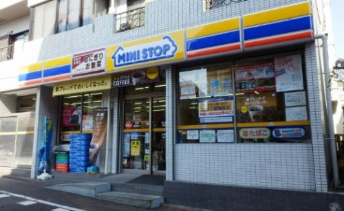 コンビニ　ミニストップ 洗足池店（コンビニ）まで1068m