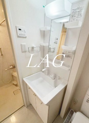 洗面設備　洗面台です。