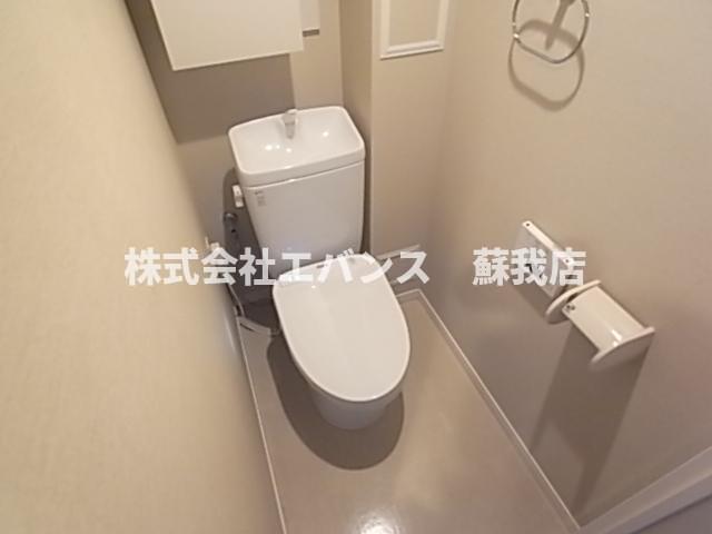トイレ　ゆったりとした空間のトイレです