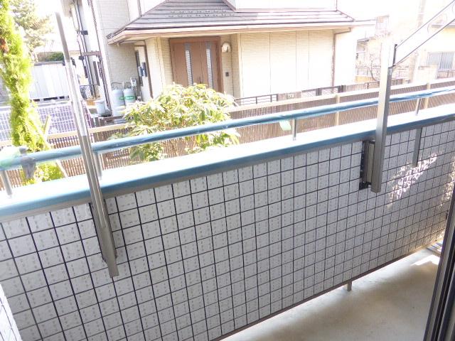 バルコニー　バルコニーがあります