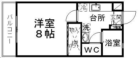 ティエラサンフラワーの間取り写真