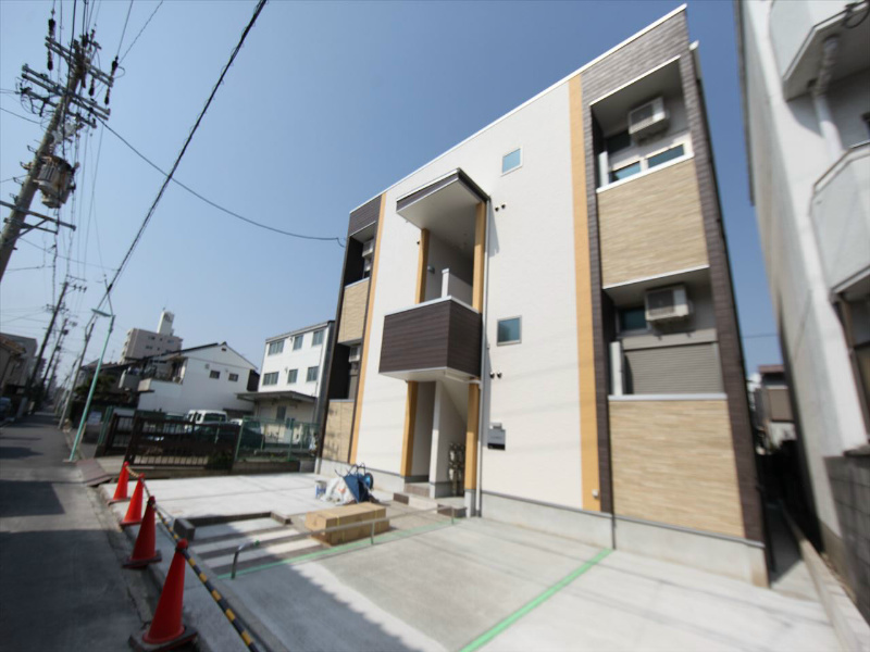 建物外観　外観　デザイナーズ　光インターネット無