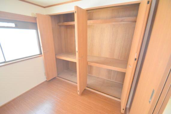 収納　しっかり収納スペースも確保。使いやすいお部屋です。