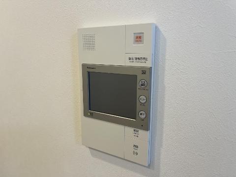セキュリティ　カメラ付インターホン（イメージ）