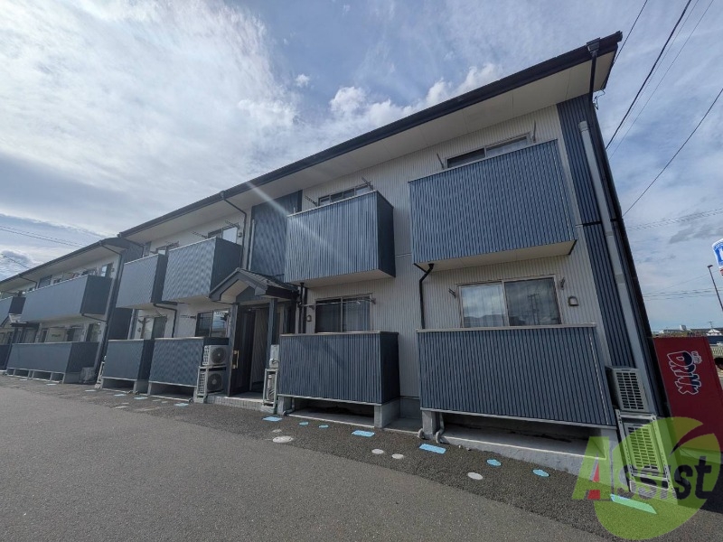 建物外観　仙台市若林区荒井グロリア弐番館