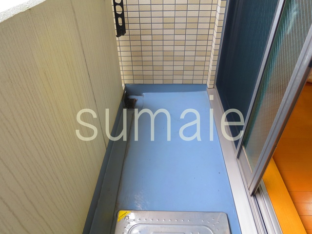 バルコニー　避難ハシゴつきのバルコニーです！