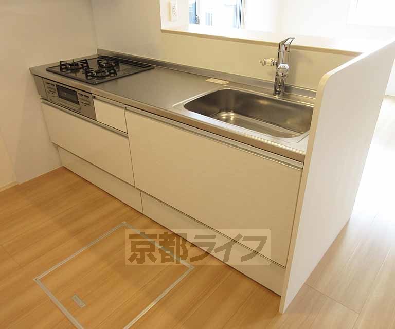 キッチン　作業がしやすいキッチンスペースです！