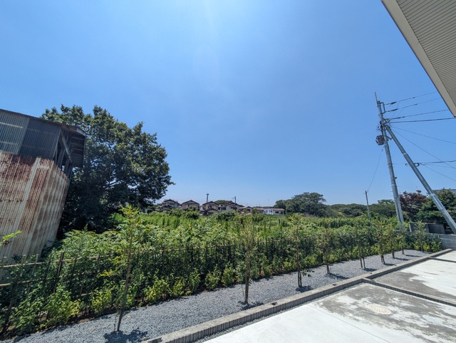眺望　お庭から見える景色です。