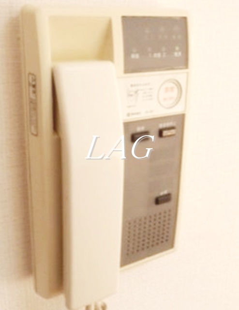 セキュリティ　インターホンです。