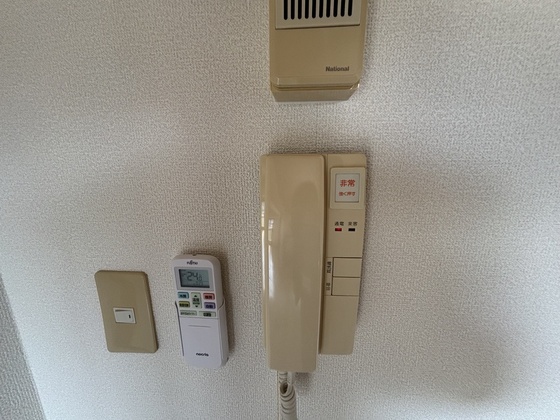 セキュリティ　※別部屋の写真です