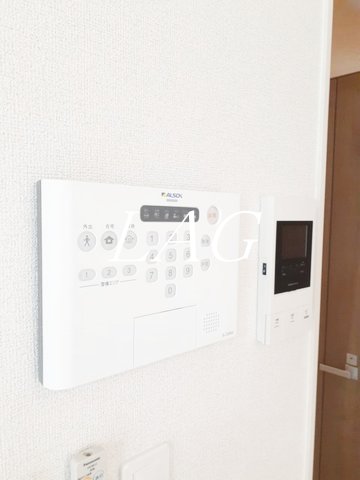 セキュリティ　モニター付インターホンです。