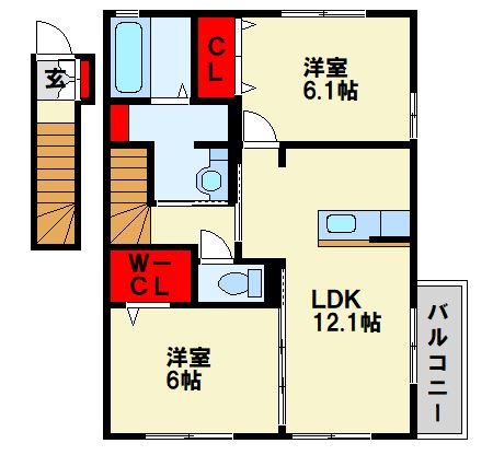 グリーンハイツの間取り写真