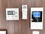 セキュリティ　来客の際にエントランスに繋がる防犯設備カラーＴＶモニターホン