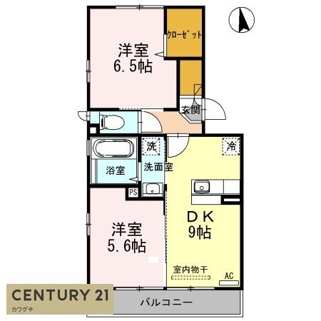 ボナールの間取り写真