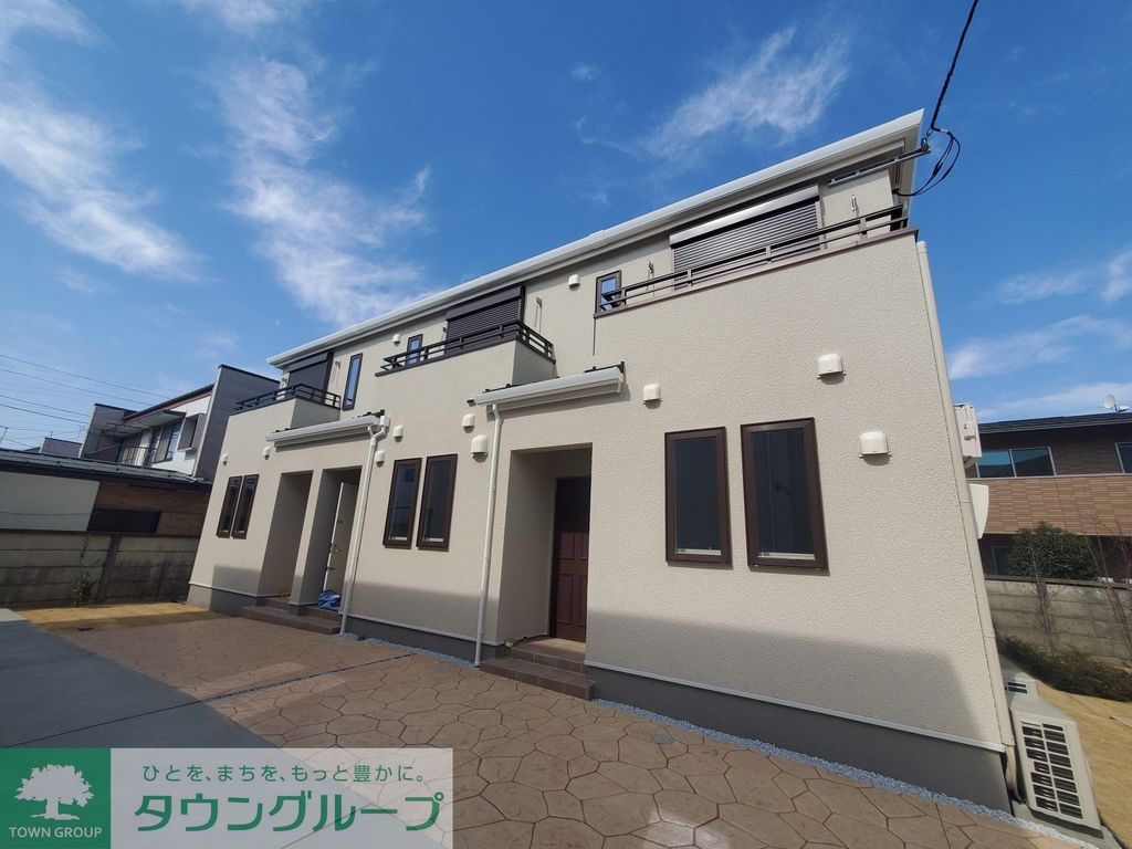 建物外観　三井ホーム施工のテラスハウス