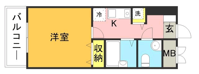 アコール住吉の間取り写真